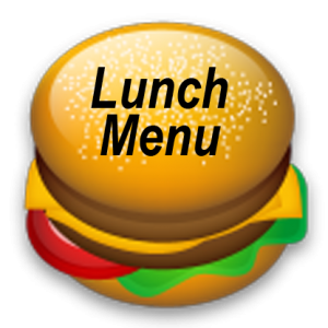 Lunch menu